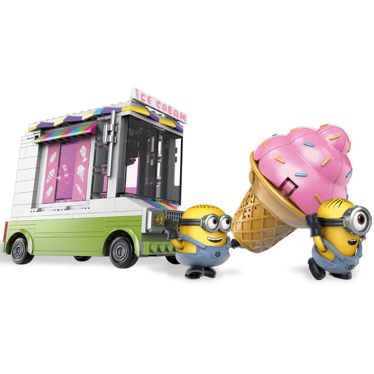 Фургончик с мороженым из серии Миньоны  